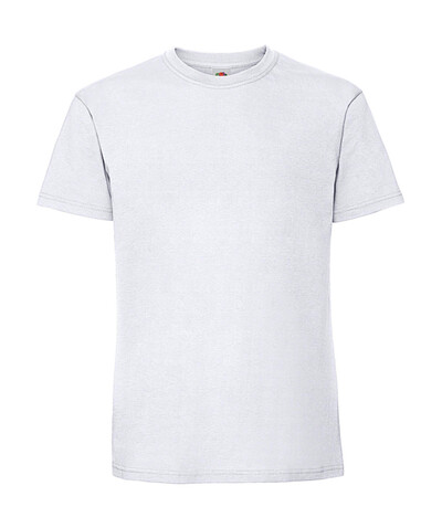Fruit of the Loom Iconic 195 Ringspun Premium T, White, S bedrucken, Art.-Nr. 103010001