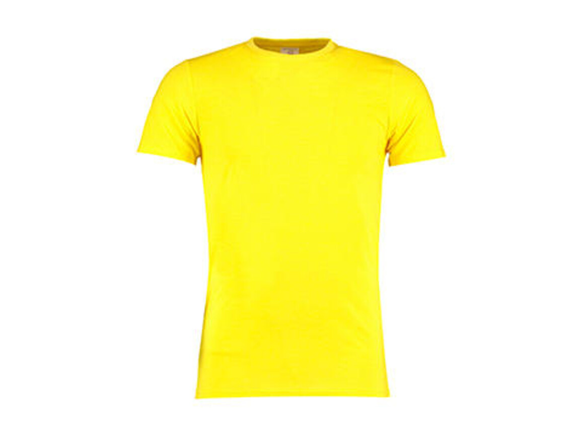 Kustom Kit Fashion Fit Superwash® 60º Tee, Yellow Marl, 2XL bedrucken, Art.-Nr. 104116157
