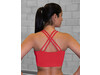 Result Fitness Women`s Crop Top, Hot Coral, L (14) bedrucken, Art.-Nr. 104334385