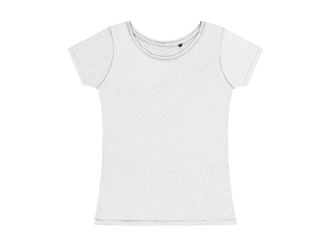 nakedshirt Nancy Triblend Women`s Favourite T-Shirt, White, XS bedrucken, Art.-Nr. 104850002
