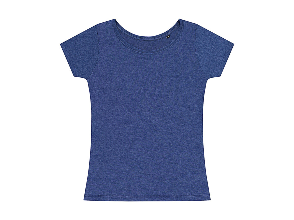 nakedshirt Nancy Triblend Women`s Favourite T-Shirt, Royal Blizzard, XL bedrucken, Art.-Nr. 104853076