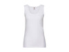 Fruit of the Loom Ladies` Valueweight Vest, White, S (10) bedrucken, Art.-Nr. 105010003