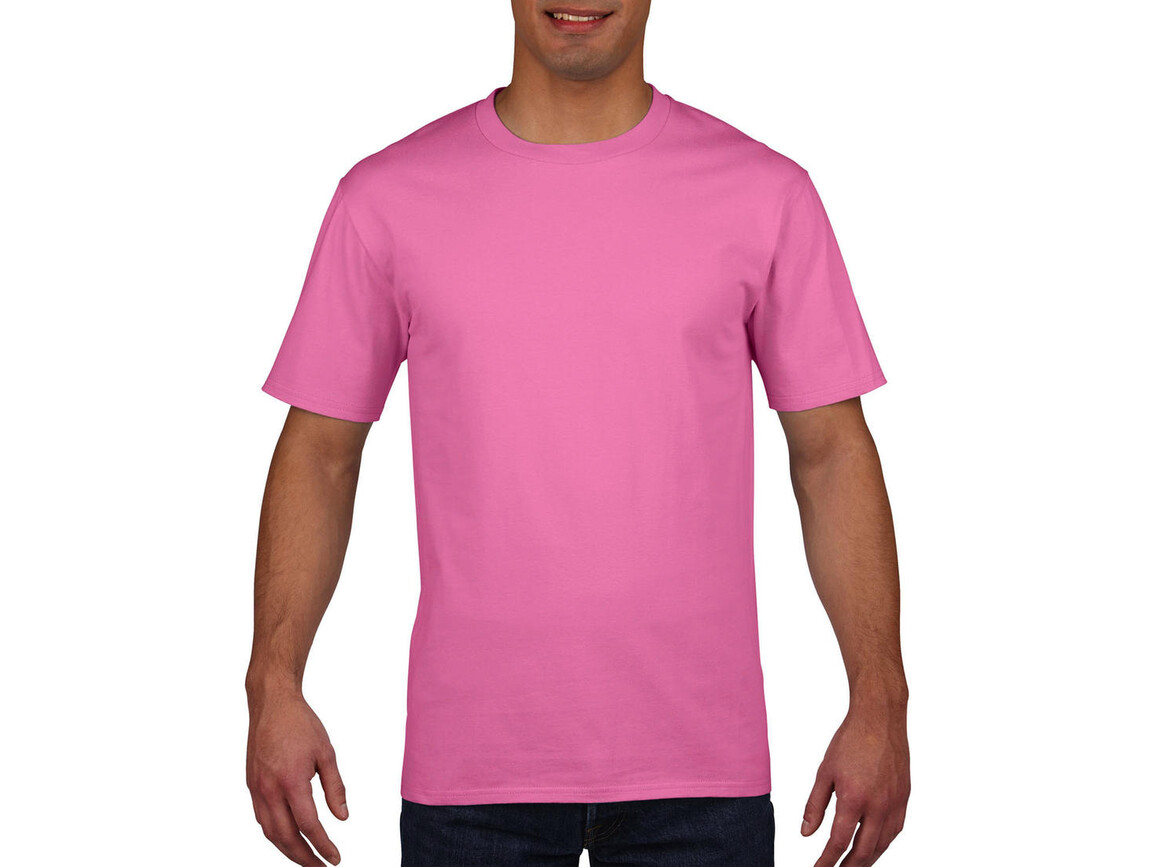 Gildan Premium Cotton Adult T-Shirt, Azalea, S bedrucken, Art.-Nr. 105094253