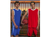Result Men`s Quick Dry Basketball Top, Red/White, S bedrucken, Art.-Nr. 105334502