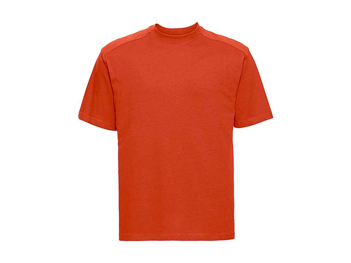 Russell Europe Workwear Crew Neck T-Shirt, Orange, 3XL bedrucken, Art.-Nr. 110004108