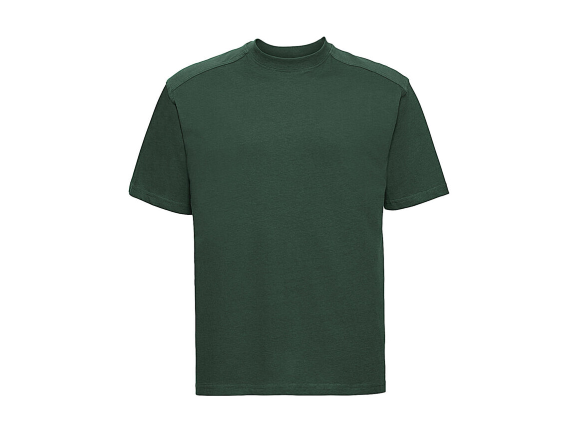 Russell Europe Workwear Crew Neck T-Shirt, Bottle Green, L bedrucken, Art.-Nr. 110005405