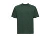 Russell Europe Workwear Crew Neck T-Shirt, Bottle Green, XS bedrucken, Art.-Nr. 110005402