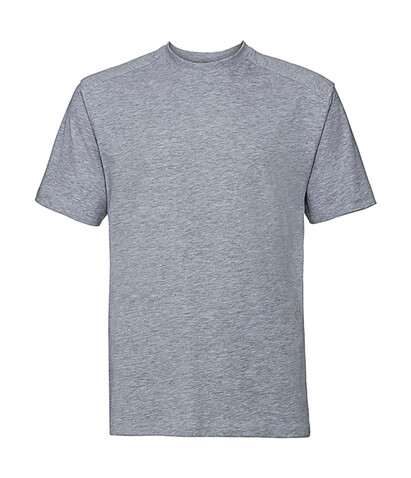 Russell Europe Heavy Duty Workwear T-Shirt, Light Oxford, 3XL bedrucken, Art.-Nr. 110007198