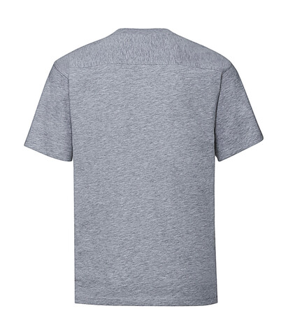 Russell Europe Heavy Duty Workwear T-Shirt, Light Oxford, 3XL bedrucken, Art.-Nr. 110007198