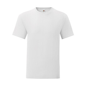 Fruit of the Loom Iconic 150 T, White, S bedrucken, Art.-Nr. 111010001