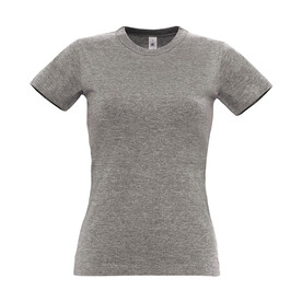 B &amp;amp; C Exact 190/women T-Shirt, Sport Grey, S bedrucken, Art.-Nr. 119421253