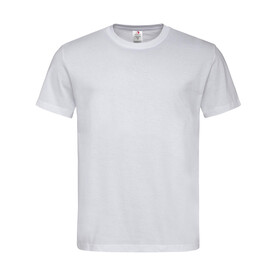 Stedman Classic-T Organic Unisex Crew Neck, White, S bedrucken, Art.-Nr. 121050003