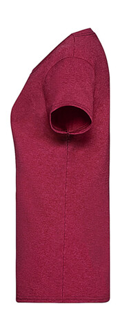 Fruit of the Loom Ladies` Valueweight T, Heather Green, M (12) bedrucken, Art.-Nr. 136015064