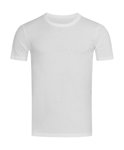 Stedman Morgan Crew Neck, White, S bedrucken, Art.-Nr. 156050003
