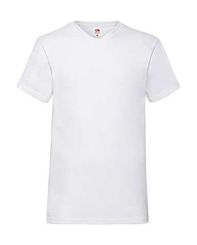 Fruit of the Loom Valueweight V-Neck-Tee, White, S bedrucken, Art.-Nr. 164010003 Fruit of the Loom Valueweight V-Neck-Tee, White, S bedrucken, Art.-Nr. 164010003