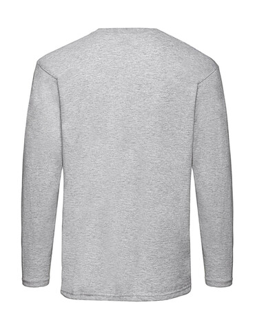 Fruit of the Loom Valueweight LS T, White, S bedrucken, Art.-Nr. 170010003