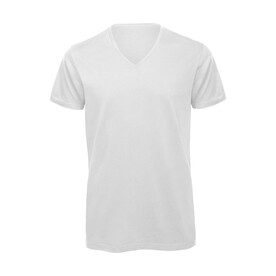 B &amp;amp; C Inspire V T /men, White, S bedrucken, Art.-Nr. 181420003