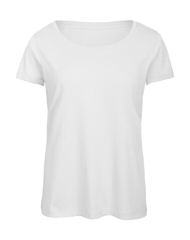 B & C Triblend/women T-Shirt, White, XL bedrucken, Art.-Nr. 187420006 B & C Triblend/women T-Shirt, White, XL bedrucken, Art.-Nr. 187420006