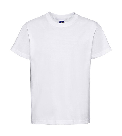 Russell Europe Kid`s Classic T-Shirt, White, S (104/3-4) bedrucken, Art.-Nr. 188000003