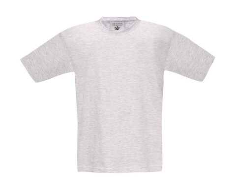 B & C Exact 190/kids T-Shirt, Ash, 3/4 (98/104) bedrucken, Art.-Nr. 188427033 B & C Exact 190/kids T-Shirt, Ash, 3/4 (98/104) bedrucken, Art.-Nr. 188427033