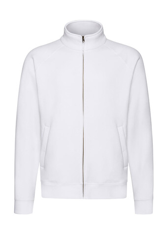 Fruit of the Loom Premium Sweat Jacket, White, S bedrucken, Art.-Nr. 203010003 Fruit of the Loom Premium Sweat Jacket, White, S bedrucken, Art.-Nr. 203010003