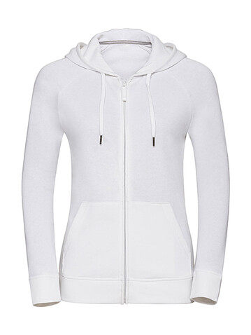 Russell Europe Ladies` HD Zipped Hood Sweat, White, XS bedrucken, Art.-Nr. 207000002 Russell Europe Ladies` HD Zipped Hood Sweat, White, XS bedrucken, Art.-Nr. 207000002