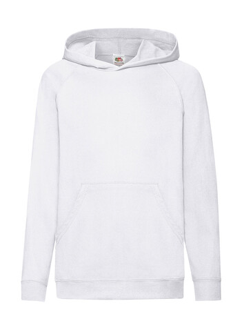 Fruit of the Loom Kids` Lightweight Hooded Sweat, White, 116 (5-6) bedrucken, Art.-Nr. 218010004 Fruit of the Loom Kids` Lightweight Hooded Sweat, White, 116 (5-6) bedrucken, Art.-Nr. 218010004