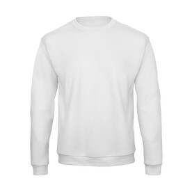 B &amp;amp; C ID.202 50/50 Sweatshirt Unisex, White, XS bedrucken, Art.-Nr. 220420002