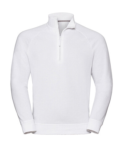 Russell Europe Men`s HD 1/4 Zip Sweat, White, XS bedrucken, Art.-Nr. 225000002 Russell Europe Men`s HD 1/4 Zip Sweat, White, XS bedrucken, Art.-Nr. 225000002