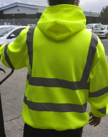 Yoko Fluo Hoodie, Fluo Orange, S bedrucken, Art.-Nr. 255774053
