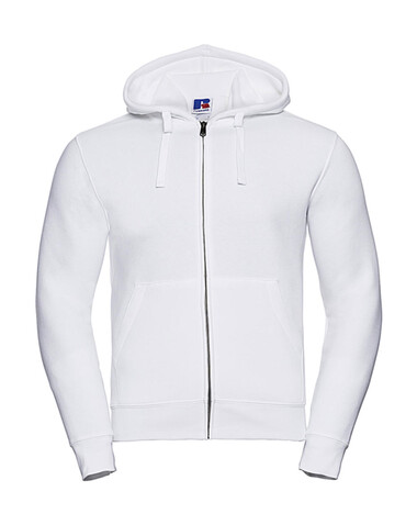 Russell Europe Men`s Authentic Zipped Hood, White, S bedrucken, Art.-Nr. 266000003 Russell Europe Men`s Authentic Zipped Hood, White, S bedrucken, Art.-Nr. 266000003