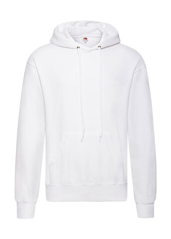 Fruit of the Loom Classic Hooded Sweat, White, S bedrucken, Art.-Nr. 276010003