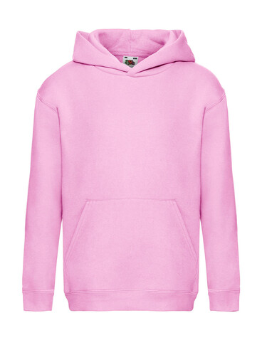 Fruit of the Loom Kids` Premium Hooded Sweat, White, 116 (5-6) bedrucken, Art.-Nr. 278010004