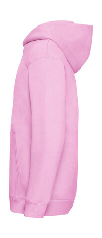 Fruit of the Loom Kids` Premium Hooded Sweat, Heather Grey, 128 (7-8) bedrucken, Art.-Nr. 278011235