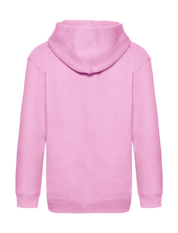 Fruit of the Loom Kids` Premium Hooded Sweat, Heather Grey, 116 (5-6) bedrucken, Art.-Nr. 278011234