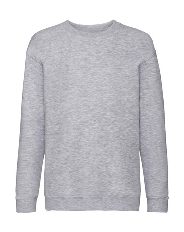 Fruit of the Loom Kids` Premium Set-In Sweat, Heather Grey, 164 (14-15) bedrucken, Art.-Nr. 286011238 Fruit of the Loom Kids` Premium Set-In Sweat, Heather Grey, 164 (14-15) bedrucken, Art.-Nr. 286011238