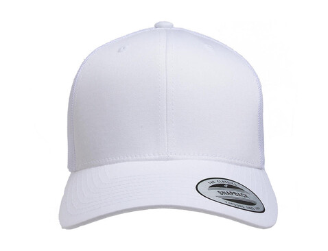 Yupoong Retro Trucker, White, One Size bedrucken, Art.-Nr. 306730000