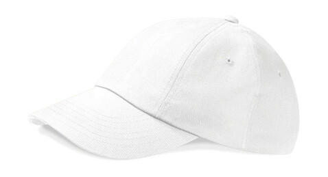 Beechfield Low Profile Heavy Cotton Drill Cap, White, One Size bedrucken, Art.-Nr. 311690000 Beechfield Low Profile Heavy Cotton Drill Cap, White, One Size bedrucken, Art.-Nr. 311690000