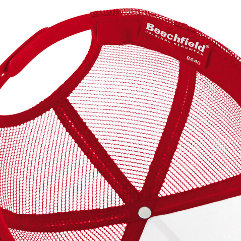 Beechfield Snapback Trucker, White/White, One Size bedrucken, Art.-Nr. 328690020 Beechfield Snapback Trucker, White/White, One Size bedrucken, Art.-Nr. 328690020