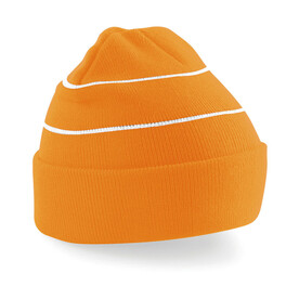 Beechfield Enhanced-Viz Knitted Hat, Fluorescent Orange, One Size bedrucken, Art.-Nr. 351694050