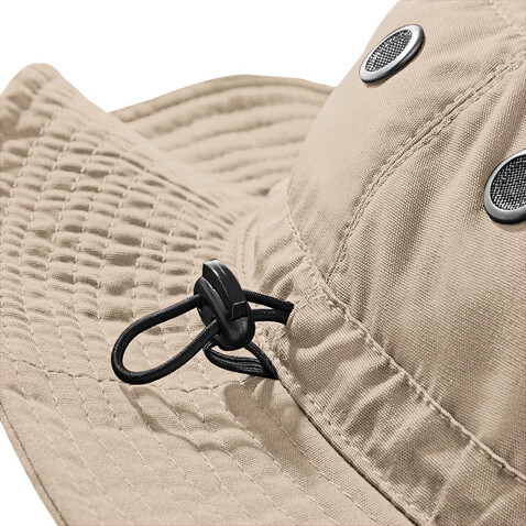 Beechfield Cargo Bucket Hat, Stone, One Size bedrucken, Art.-Nr. 352690090
