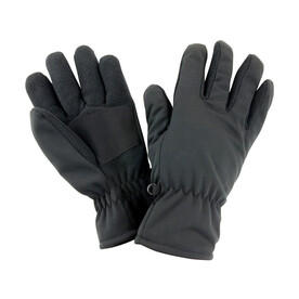 Result Softshell Thermal Glove, Black, S/M bedrucken, Art.-Nr. 364331011