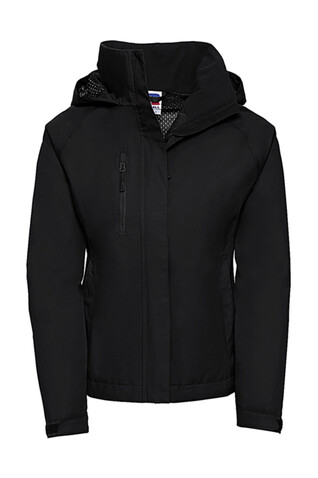 Russell Europe Ladies` HydraPlus 2000 Jacket, Black, 2XL (44) bedrucken, Art.-Nr. 415001017