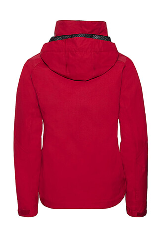 Russell Europe Ladies` HydraPlus 2000 Jacket, Black, 2XL (44) bedrucken, Art.-Nr. 415001017