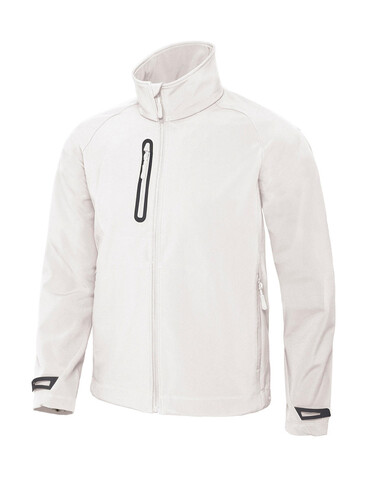 B & C X-Lite Softshell/men Jacket, White, 3XL bedrucken, Art.-Nr. 438420008 B & C X-Lite Softshell/men Jacket, White, 3XL bedrucken, Art.-Nr. 438420008