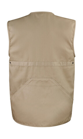 Result Safari Waistcoat, Black, S bedrucken, Art.-Nr. 445331013