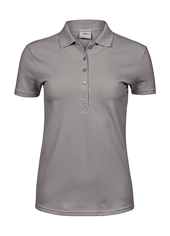 Tee Jays Ladies` Luxury Stretch Polo, Stone, 2XL bedrucken, Art.-Nr. 513540097