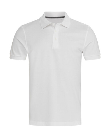 Stedman Lux Polo Men, White, S bedrucken, Art.-Nr. 525050003