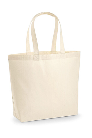 Westford Mill Premium Cotton Maxi Tote, Natural, One Size bedrucken, Art.-Nr. 649280080