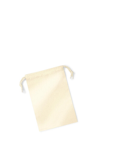 Westford Mill Organic Premium Cotton Stuff Bag, Natural, XS bedrucken, Art.-Nr. 663280082 Westford Mill Organic Premium Cotton Stuff Bag, Natural, XS bedrucken, Art.-Nr. 663280082